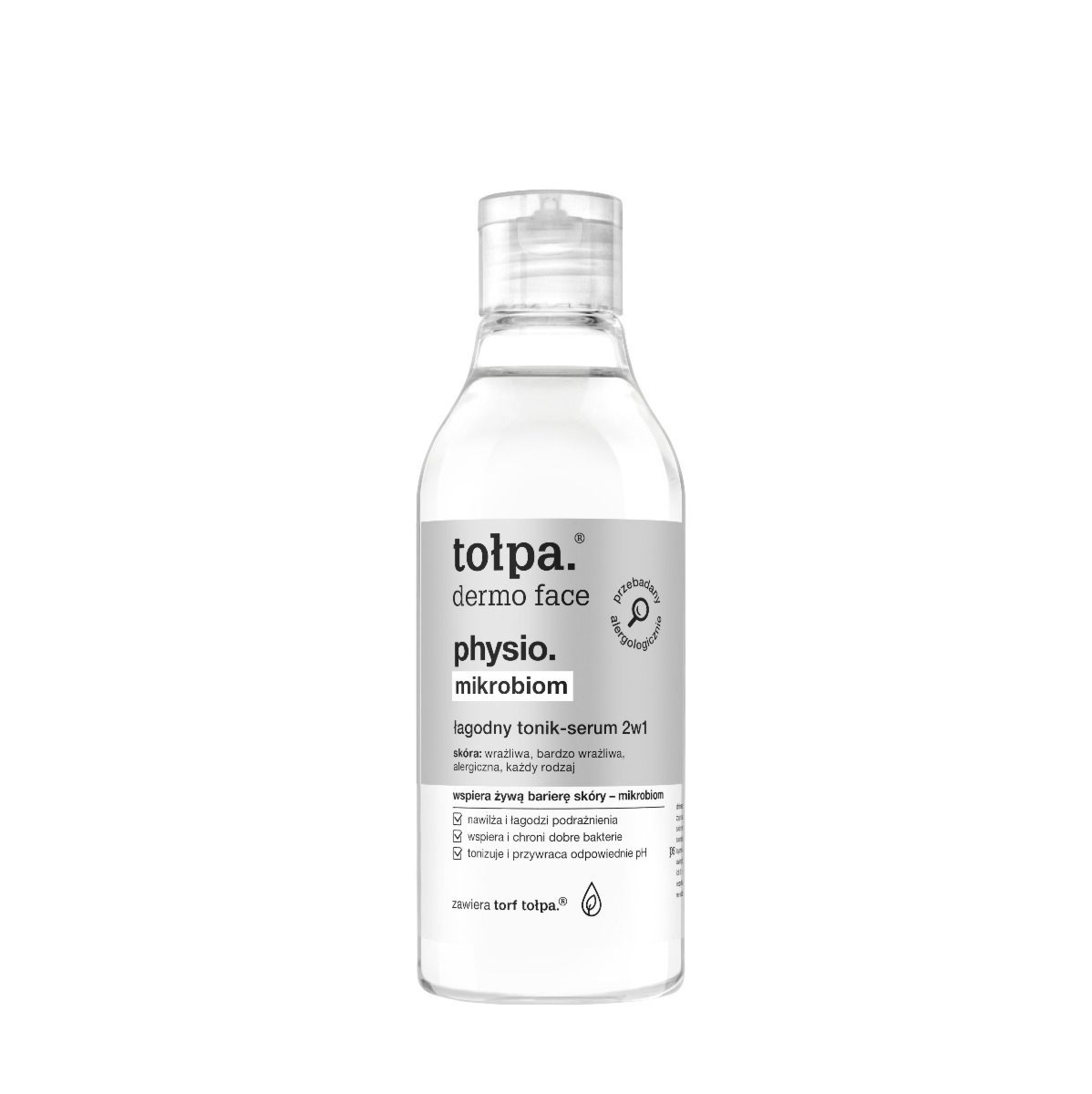 Tołpa. Physio. Mikrobiom łagodny tonik-serum 2w1, 200 ml