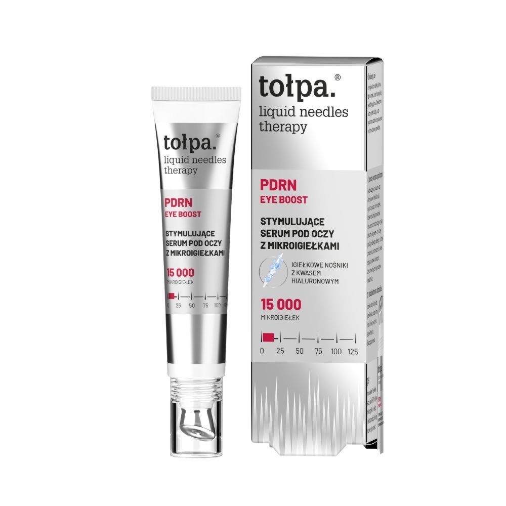 Tołpa. Liquid needles therapy stymulujące serum pod oczy z mikroigiełkami, PDRN eye booost, 15 ml