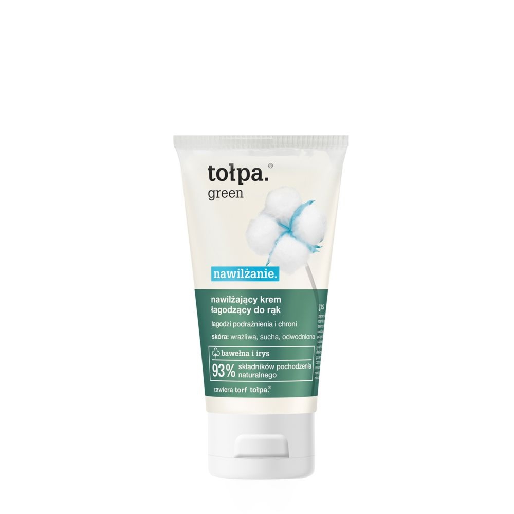 Tołpa. Nawilżanie. Nawilżający krem łagodzący do rąk, 75 ml