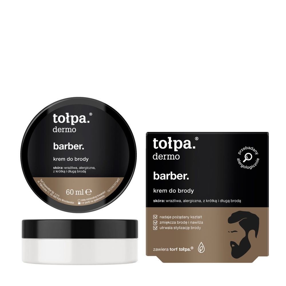 Tołpa. Dermo barber. Krem do brody, 60 ml. Najniższa cena (minione 30 dni): 18,14 zł