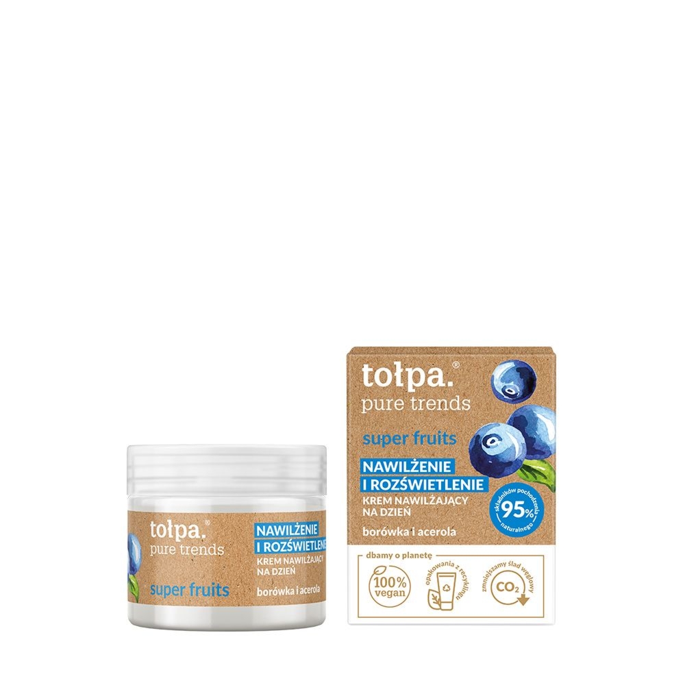 Tołpa. Super fruits krem nawilżający, 50ml. Najniższa cena (z 30 dni): 12,19 zł