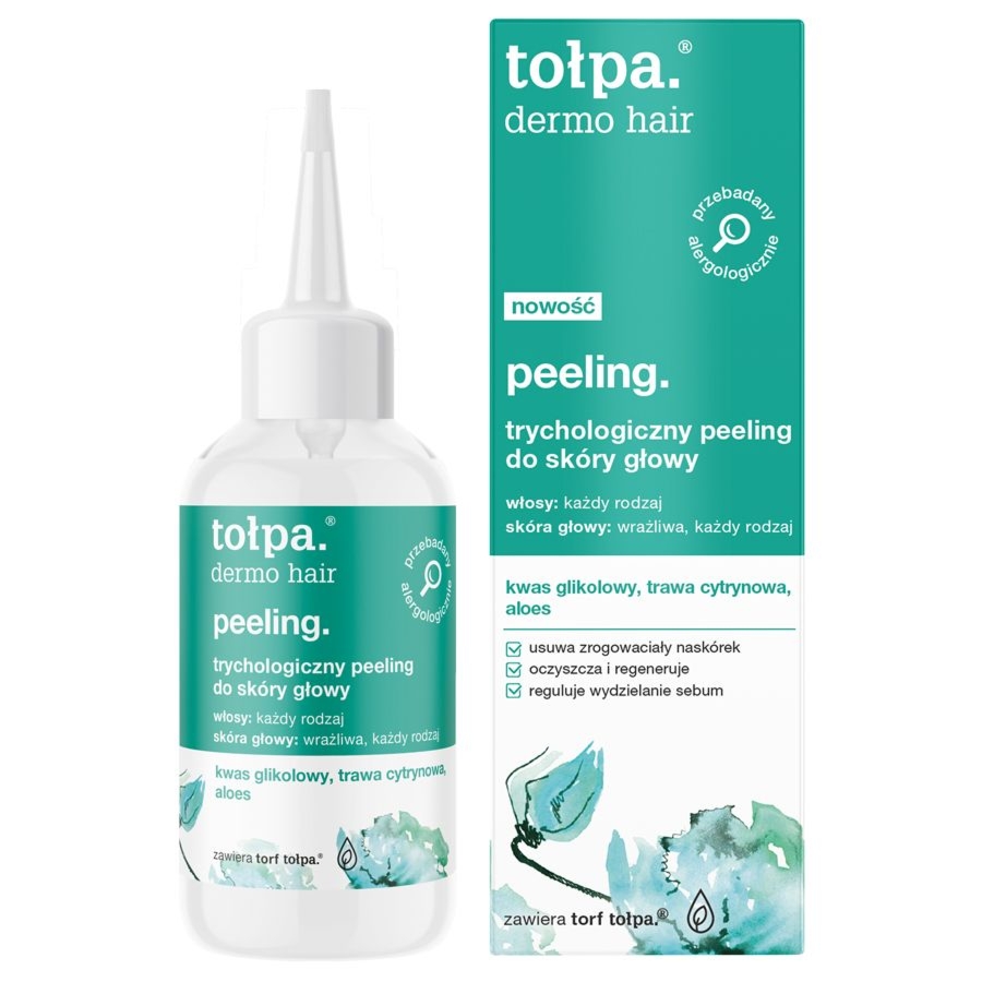 Tołpa. Peeling. Trychologiczny peeling do skóry głowy, 100 ml. Najniższa cena (z 30 dni): 21,05 zł