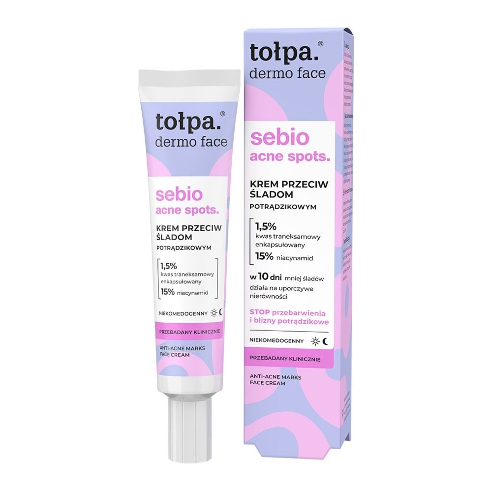 Tołpa. Sebio acne spots. Krem przeciw śladom potrądzikowym, 40 ml