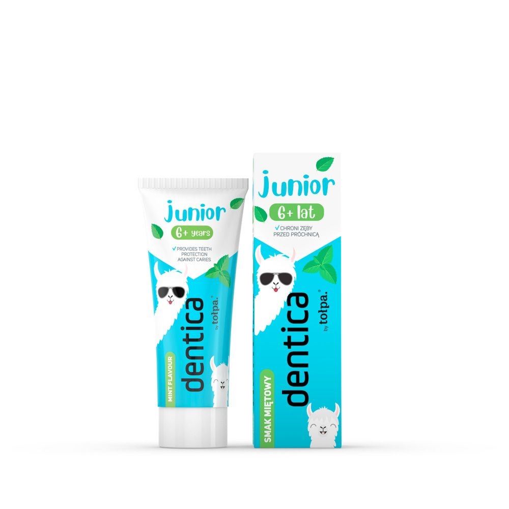 Tołpa. Junior pasta do zębów JUNIOR 6+ miętowa, 50 ml
