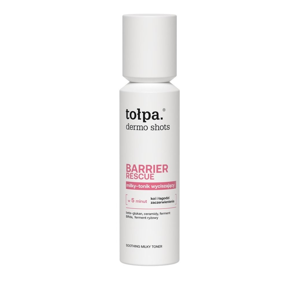 Tołpa. Dermo shots milky-tonik wyciszający BARIER RESCUE, 120 ml