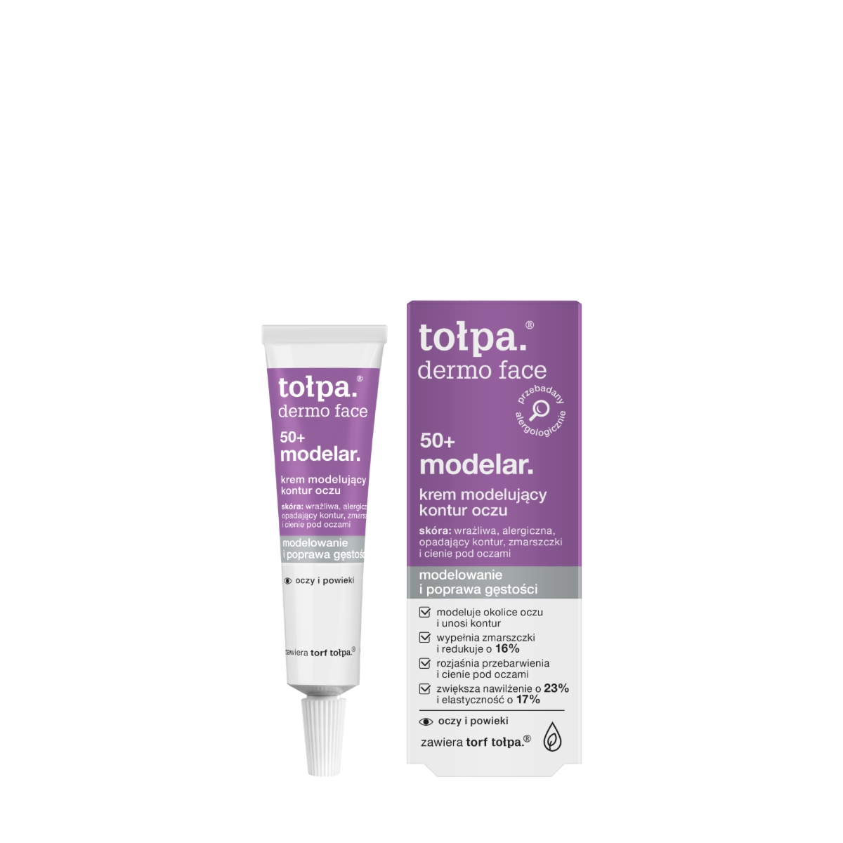 Tołpa. 50+ modelar. Krem modelujący kontur oczu, 10 ml