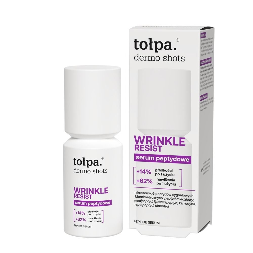 Tołpa. Dermo shots serum peptydowe WRINKLE RESIST, 50 ml