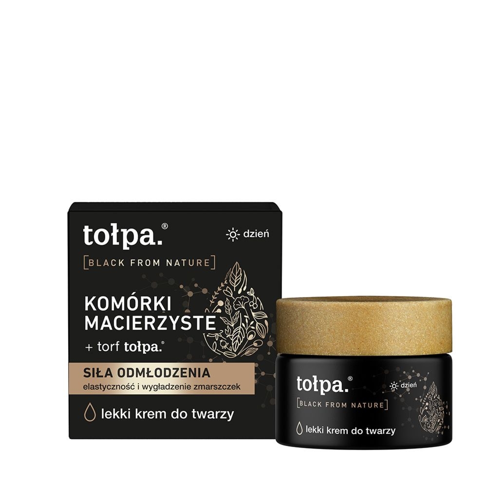 Tołpa. Black from nature lekki krem do twarzy, 50 ml
