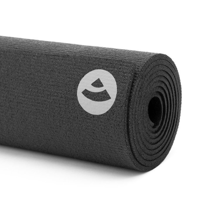 Mata do jogi Rishikesh Premium 4.5mm - Długa 200cm - czarny