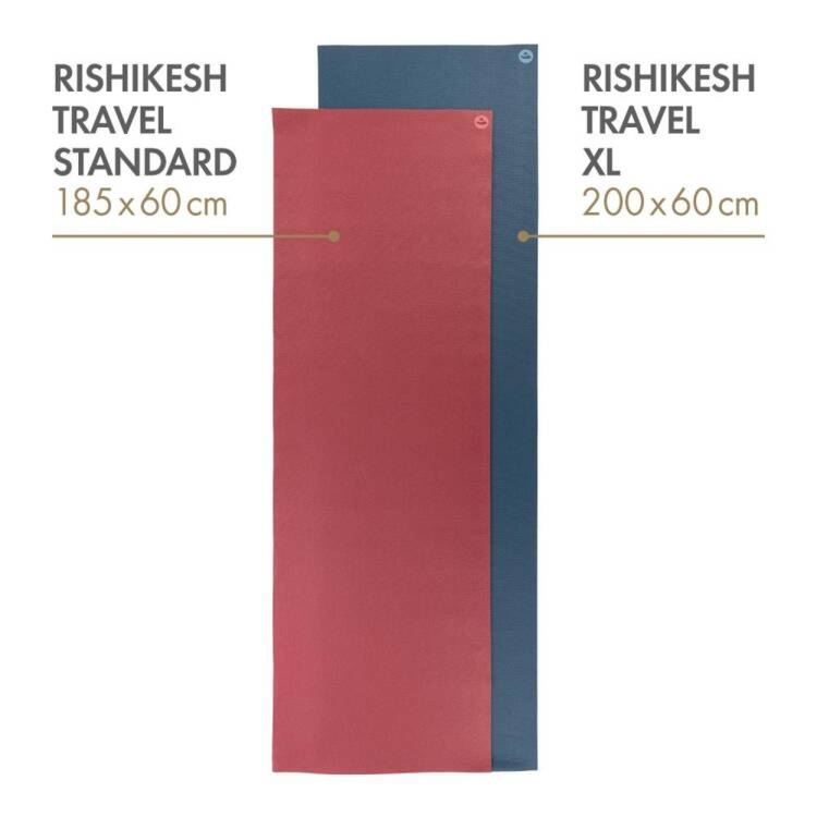 Mata do jogi Rishikesh Travel 2mm - niebieski