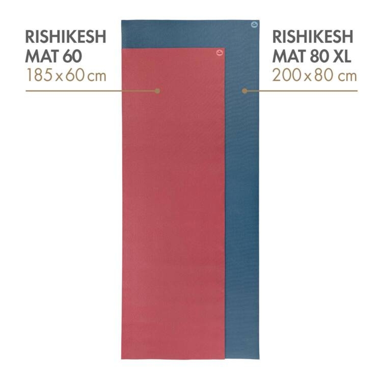 Mata do jogi Rishikesh Premium 4.5 mm - jasnoniebieski