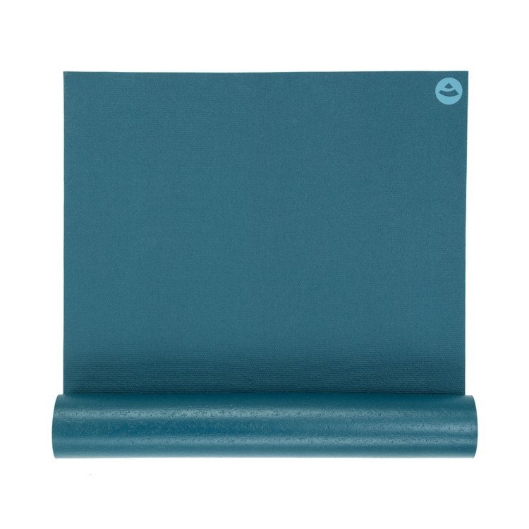 Mata do jogi Rishikesh Premium 4.5mm - Długa i szeroka 200cm x 80cm - niebieski