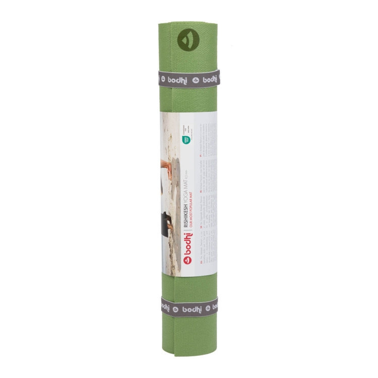 Mata do jogi Rishikesh Premium 4.5mm - Długa 200cm - zielony