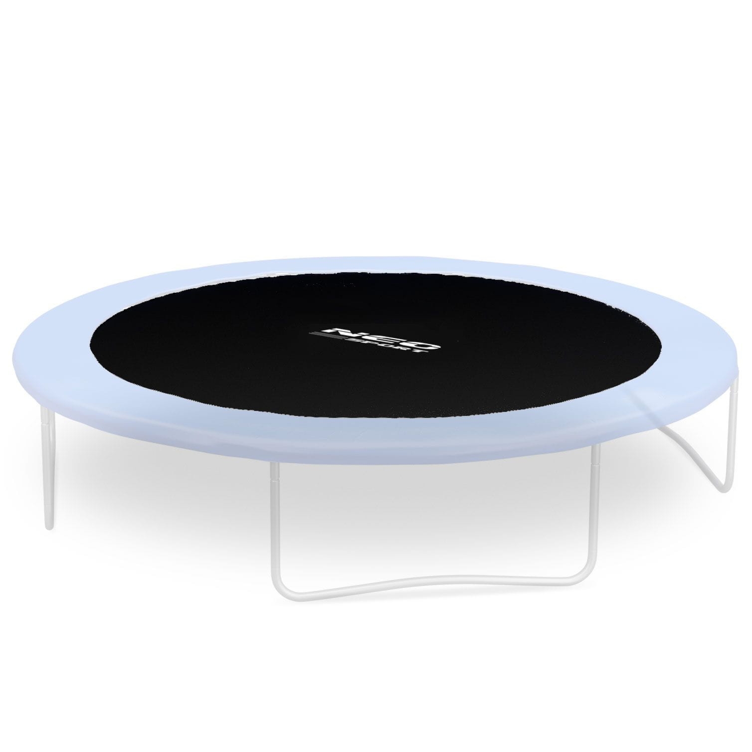 Mata z wysokim wybiciem do trampoliny, Neo-Sport, 312 cm, czarny