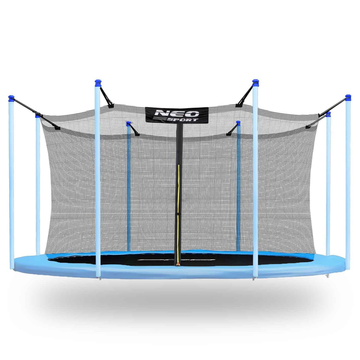 Siatka wewnętrzna do trampoliny 374 cm, 8 słupków, Neo-Sport