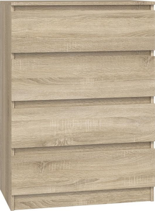 Komoda do sypialni, salonu, M4, 70x40x97 cm, dąb sonoma