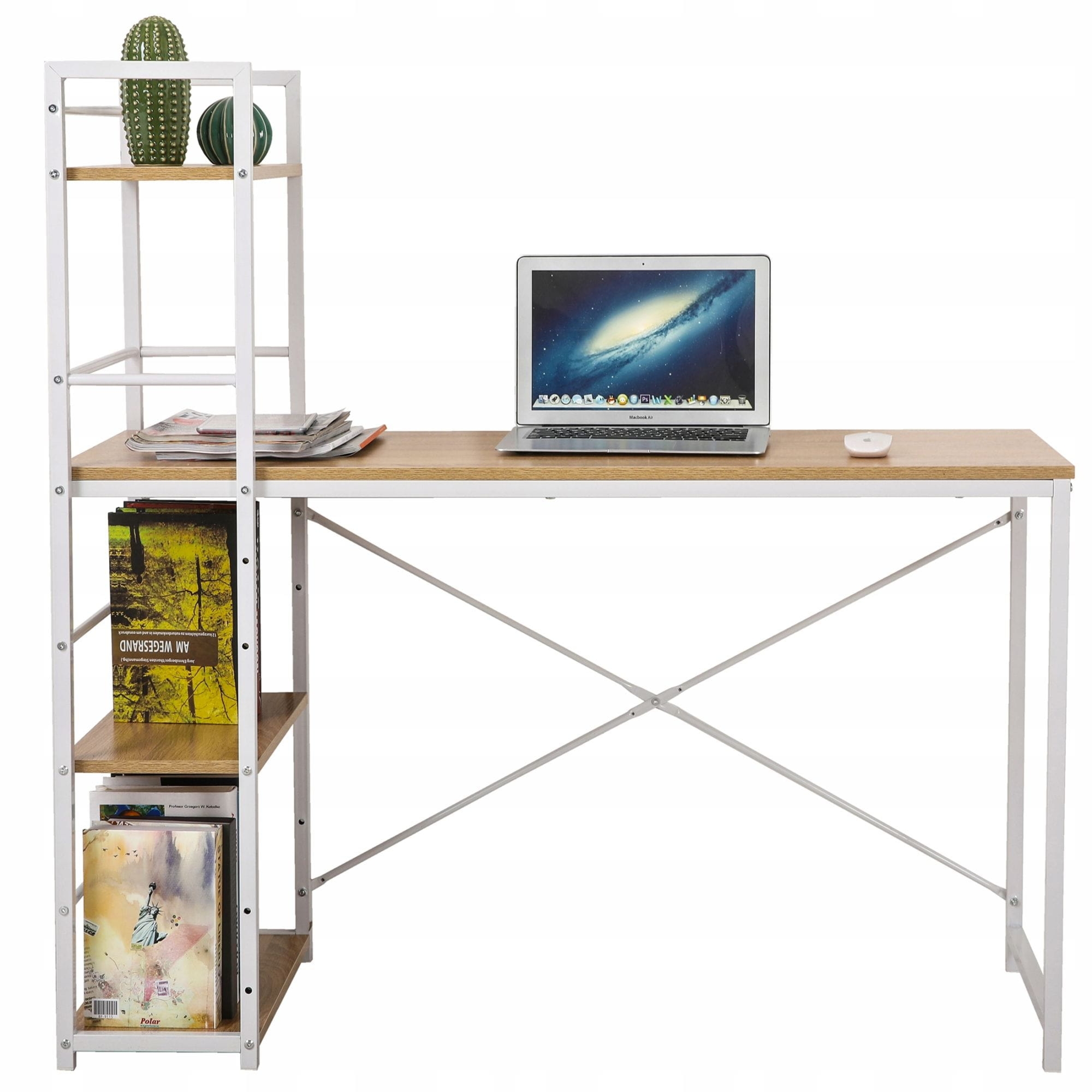 Biurko loft, rogowe do gabinetu, biura, 120x48x120 cm