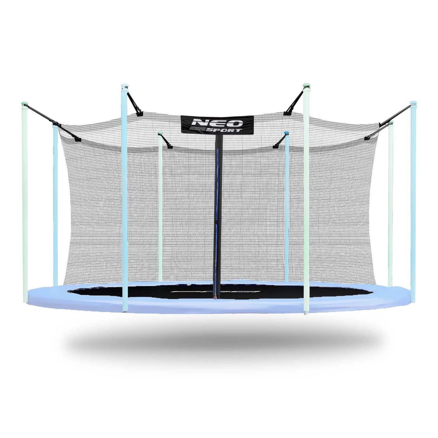 Siatka wewnętrzna do trampoliny 374 cm, 8 słupków, Neo-Sport