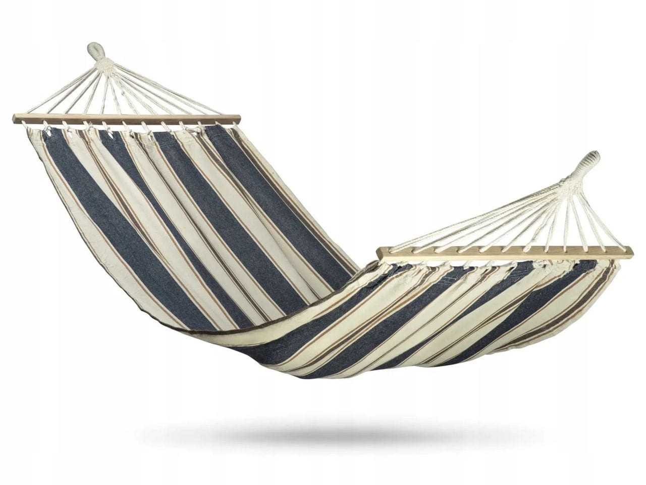 Hamak ogrodowy, Bahama Double, 2-osobowy, 220x160 cm, szary