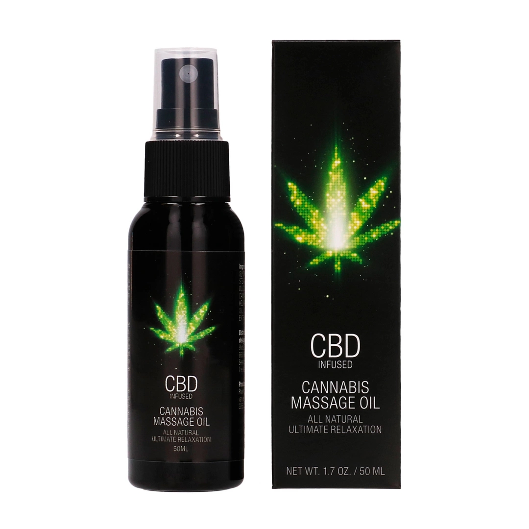 Pharmquests olejek do masażu z CBD 50 ml – naturalna pielęgnacja, lekka konsystencja