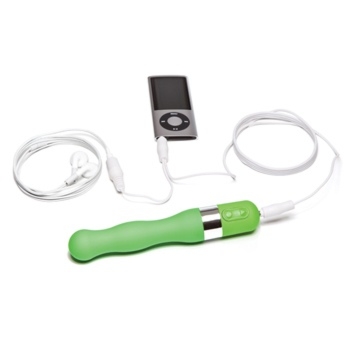 SexShop - Wibrator muzyczny Naughtibod - iPod Vibrator zielony - online