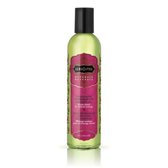SexShop - Lekki Olejek do masażu i nawilżania - KamaSutra Naturals Massage Oil Granat - 236gram - online