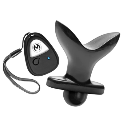 XR Brands Ass Anchor – wibrujący korek analny z pilotem bezprzewodowym, silikon