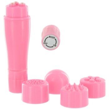 SexShop - Silny mini masażer Pocket Rocket Vibrator Pink - online