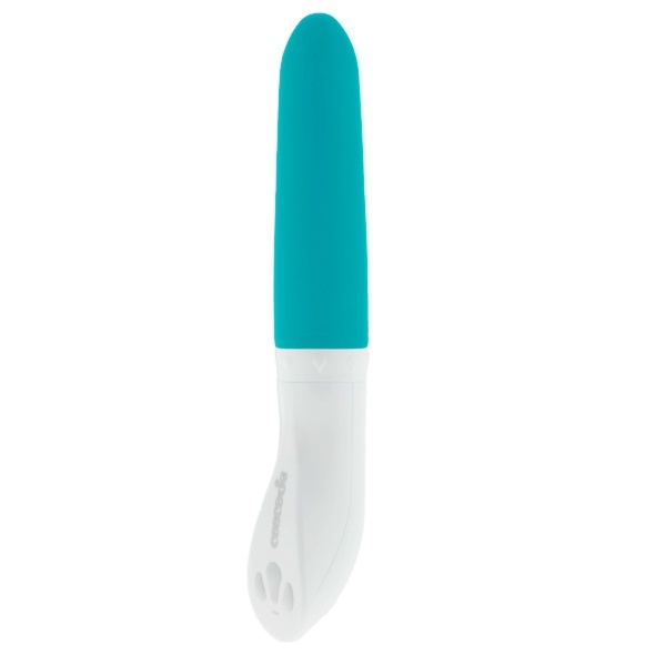 SexShop - Wibrator z systemem automatycznego nawilżania - Cascade Flow Vibrator niebieski - online