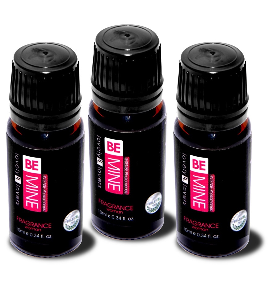 SexShop - 3 x Pachnące feromony dla kobiet - LOVELY LOVERS BeMINE 10ml (0.34 fl. oz.) FRAGRANCE WOMAN  - online