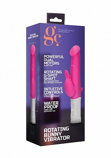 Wibrator KRÓLICZEK stymulacja ŁECHTACZKI  - Rotating Bunny Vibrator - Pink