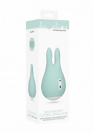 Stymulator ŁECHTACZKI Sugar Bunny - Clitoral Stimulator - Sugar Bunny - Green