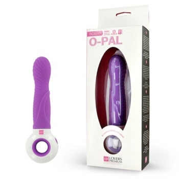 SexShop - Wibrator do punktu G z rączką LoversPremium - O-Pal Roman fioletowy - online
