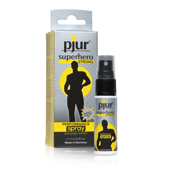 SexShop - Spray opóźniający ekstra mocny - Pjur Superhero Strong 20 ml  - online
