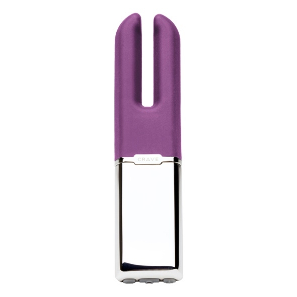 SexShop - Podwójny stymulator łechtaczki - Crave Duet Vibrator fioletowy - online