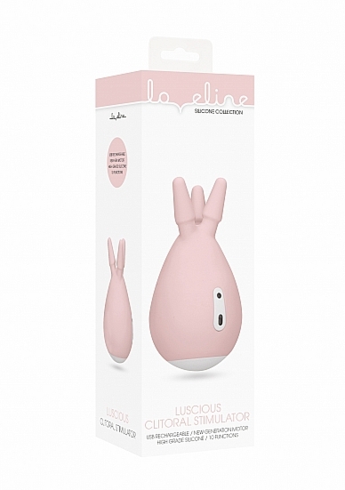 Stymulator ŁECHTACZKI Luscious - Clitoral Stimulator - Luscious - Pink