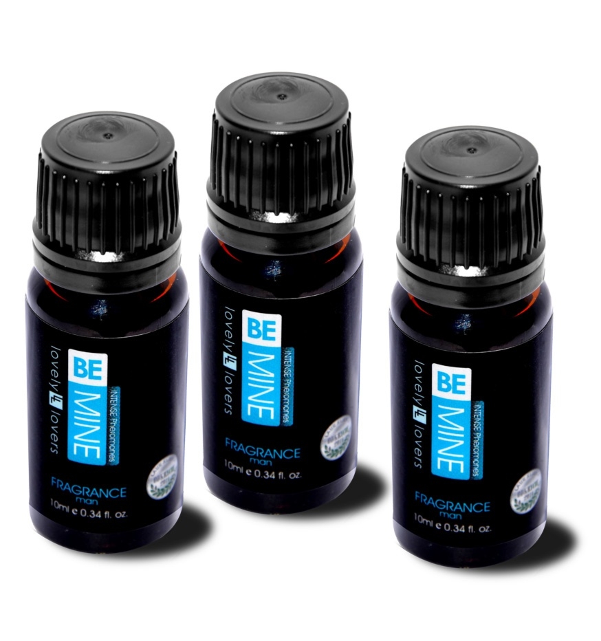 SexShop - 3 x Bezwonne feromony dla mężczyzn - LOVELY LOVERS BeMINE 10ml (0.34 fl. oz.) PURE MAN - online