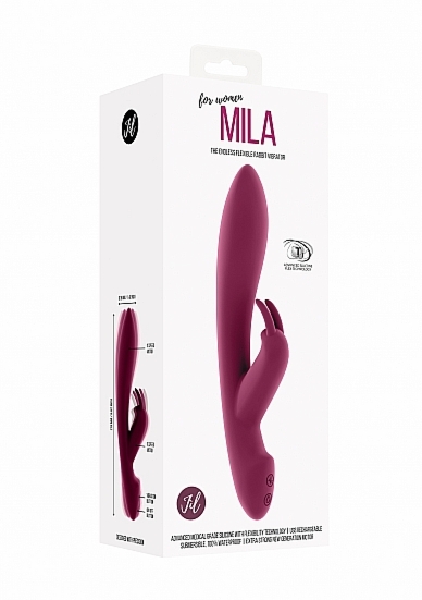 WIBRATOR króliczek STYMULACJA ŁECHTACZKI Mila - Mila - Pink