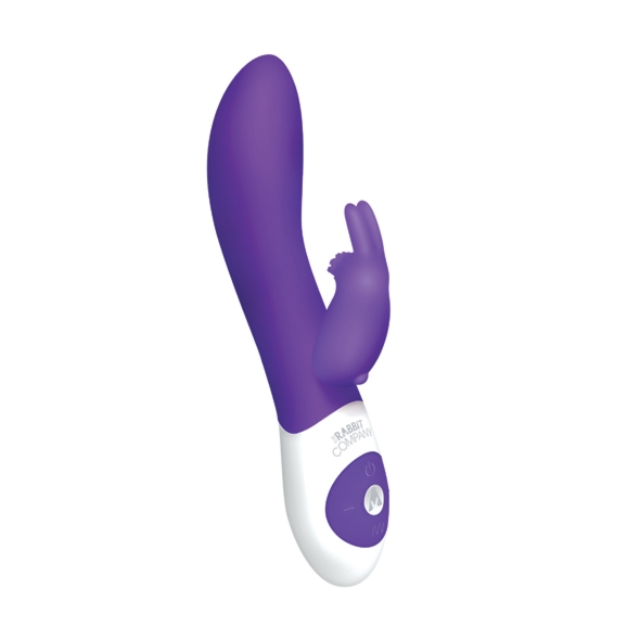 SexShop - Wibrator z rotującą główką - The Rabbit Company The Rotating Rabbit Fioletowy - online