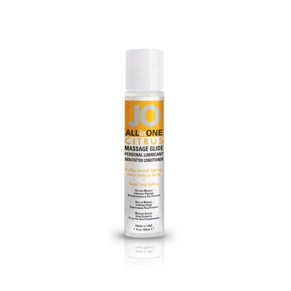 SexShop - Żel do masażu i lubrykant - System JO Massage Glide Citrus 30 ml CYTRUSY - online