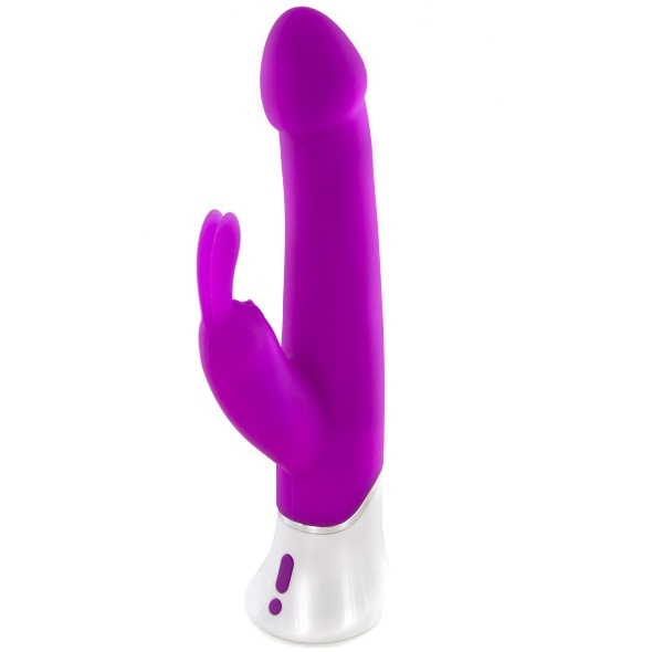 SexShop - Wibrator realistyczny ze stymulatorem łechtaczki - Happy Rabbit  Realistic - online