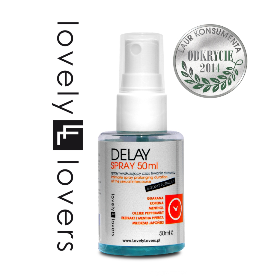 SexShop - Spray przedłużający stosunek - Lovely Lovers DELAY SPRAY 50ml STRONG FORMULA - online