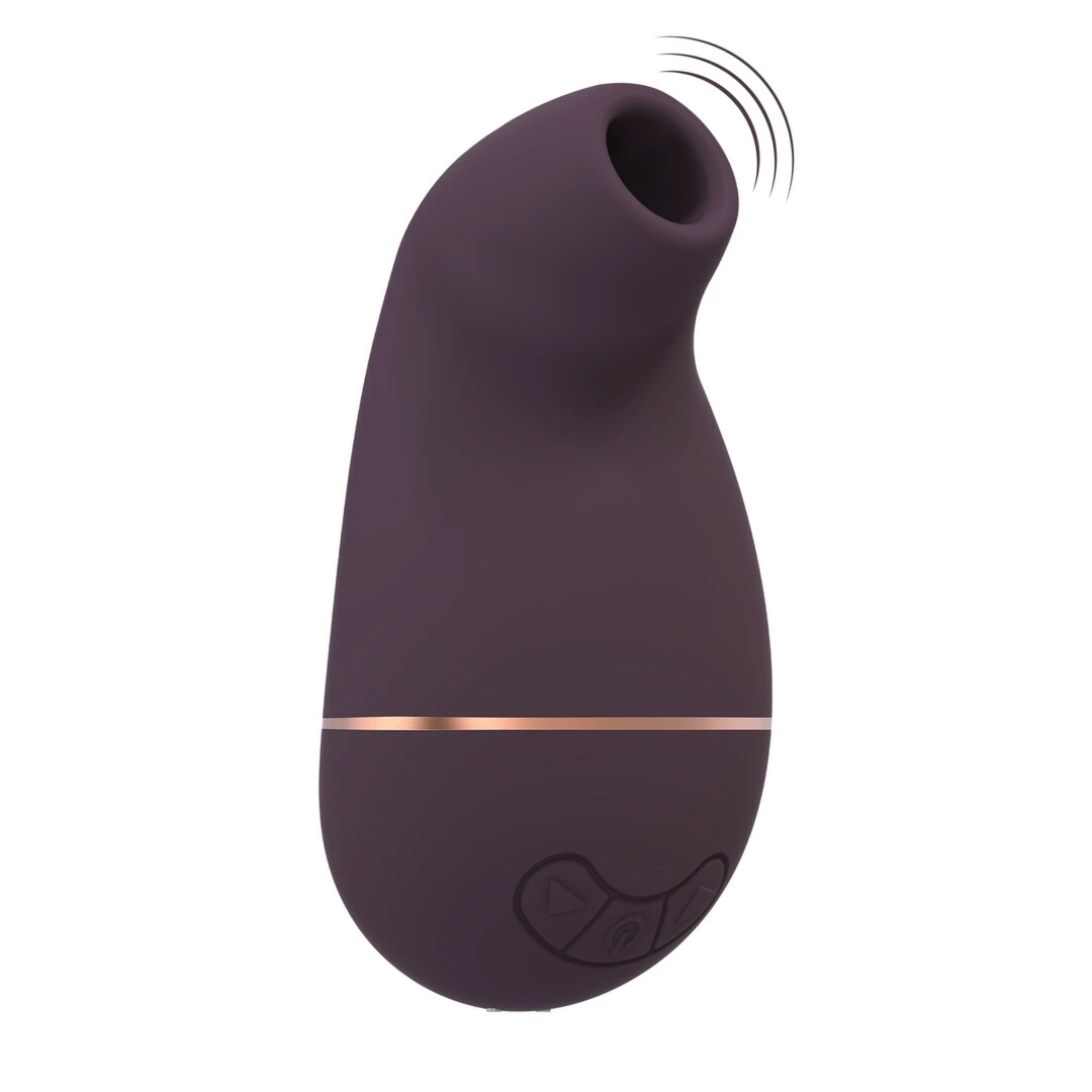Shots Irresistible Kissable – wibrujący model ssący z technologią Touchless Airwave, wodoodporny, USB