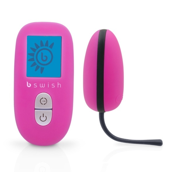 SexShop - Wibrujące jajeczko bezprzewodowe - B Swish bnaughty Unleashed Premium czerwone - online