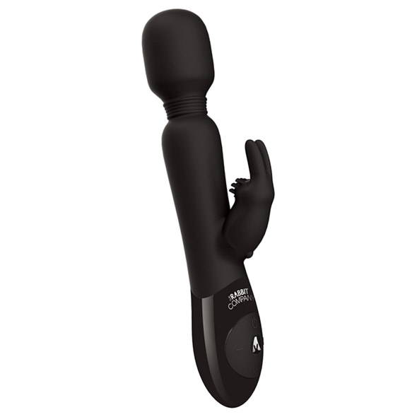 Sexshop - The Rabbit Company The Wand Rabbit  Czarny - Wibrator jak masażer - online