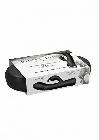 WIBRATOR stymulujący ŁECHTACZKĘ 10 trybów pracy - Rabbit - Lux - Black