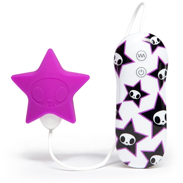 Sexshop - Tokidoki Silicone Pink Star Clitoral Vibrator  - Stymulator łechtaczki kolorowy - online