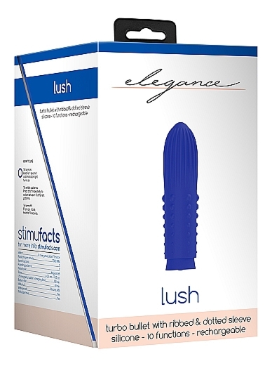 Turbo Bullet Lush - Turbo Rechargeable Bullet - Lush - Blue
